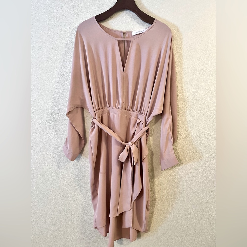 White Closet Dusty Pink Dress